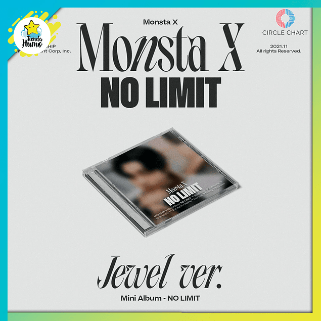 MONSTA X - NO LIMIT JEWEL CASE