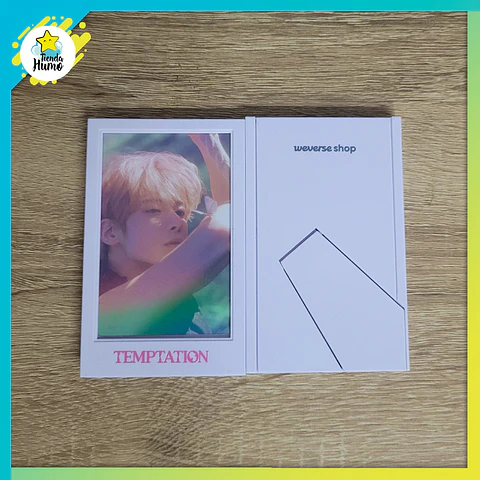 TXT - TEMPTATION WEVERSE PHOTOCARD + FRAME