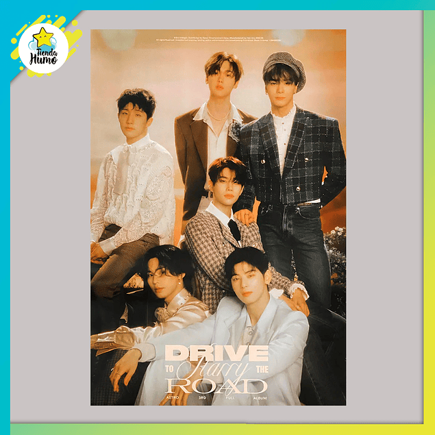 POSTER ASTRO - DRIVE TO THE STARRY ROAD (ROAD Ver.)