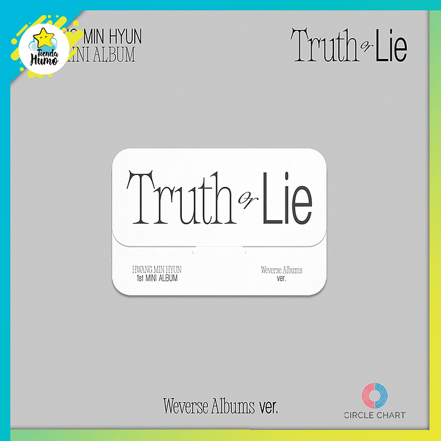 HWANG MIN HYUN - TRUTH OR LIE (WEVERSE Ver.)