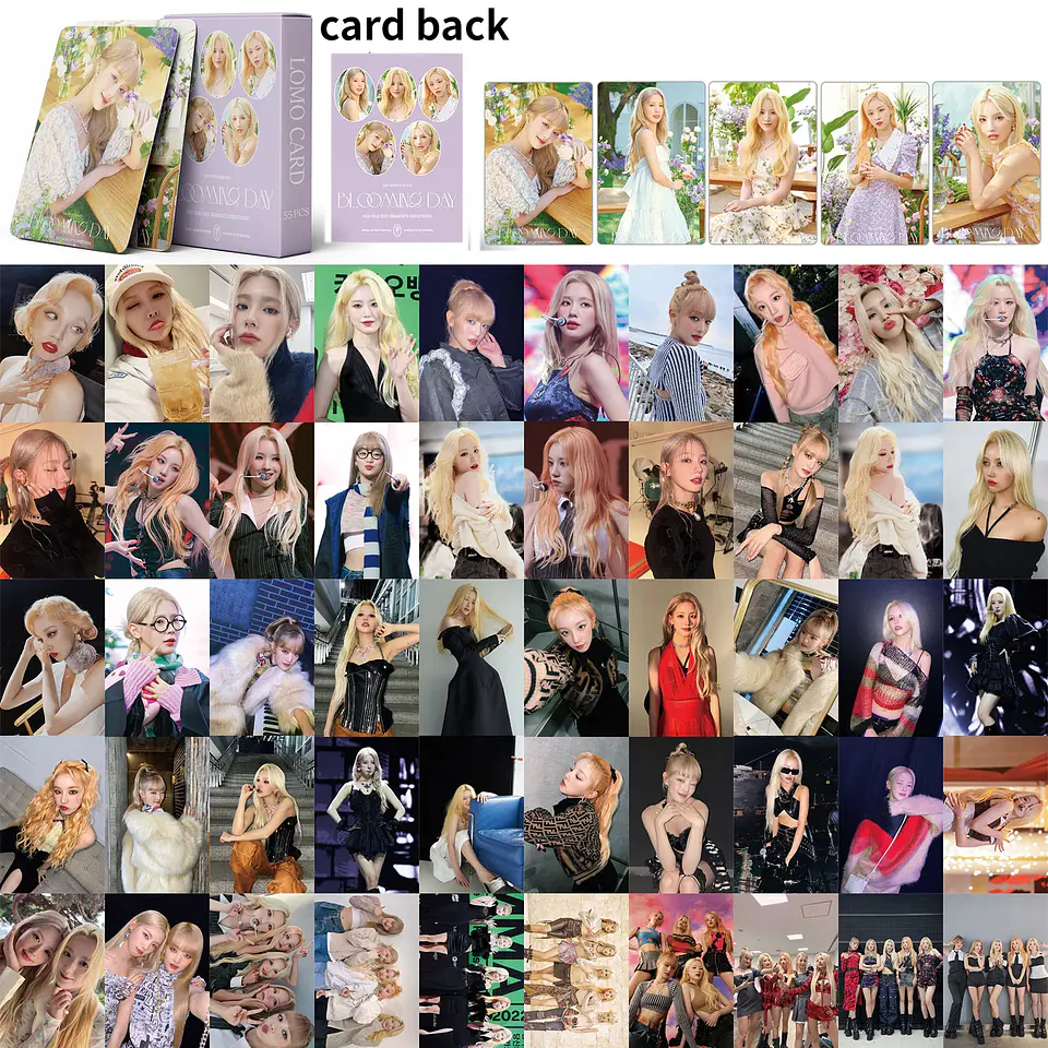 LOMOCARD (G)I-DLE - BLOOMING DAYS 3