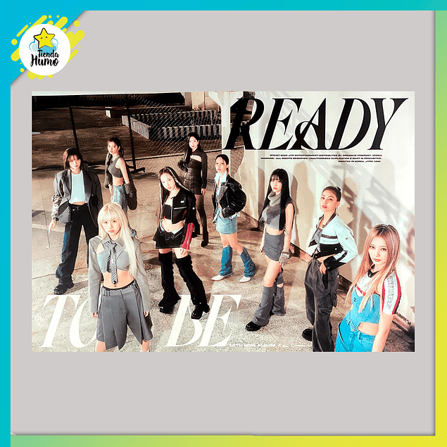 POSTER TWICE - READY TO BE (BE Ver.)