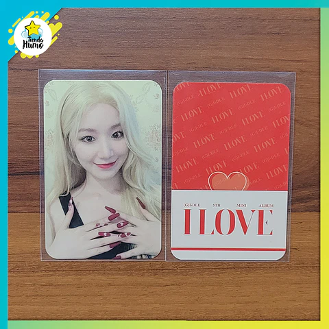 I-DLE - I LOVE SOUNDWAVE FANSIGN