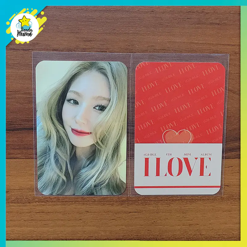 I-DLE - I LOVE SOUNDWAVE FANSIGN 5