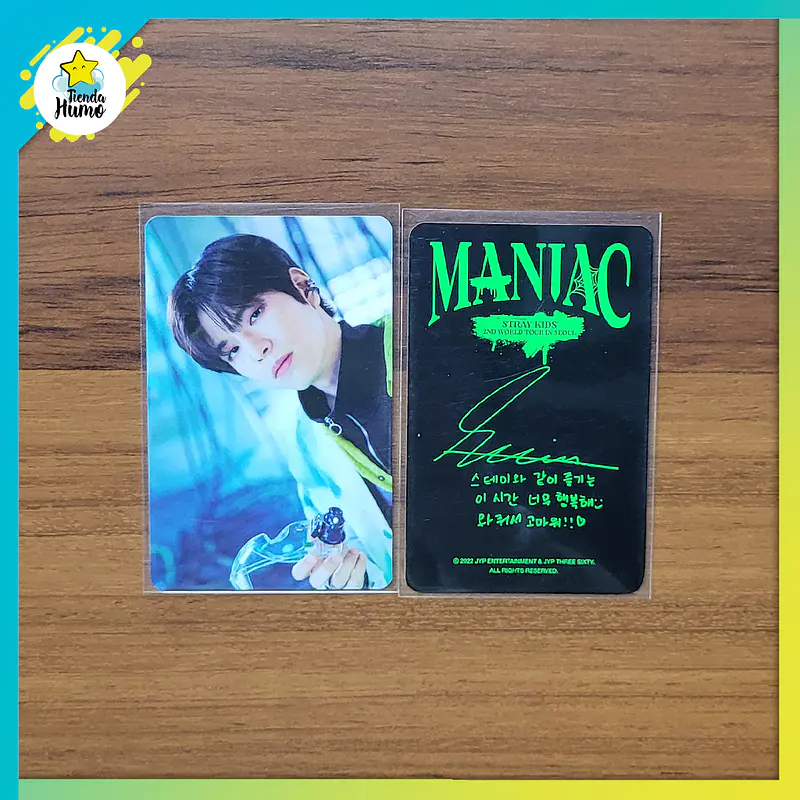 STRAY KIDS - PHOTOCARD TOUR MANIAC 2022 2