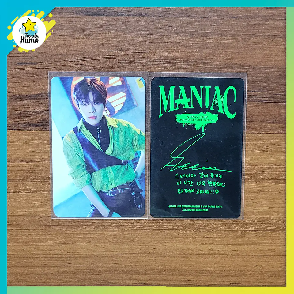 STRAY KIDS - PHOTOCARD TOUR MANIAC 2022 3