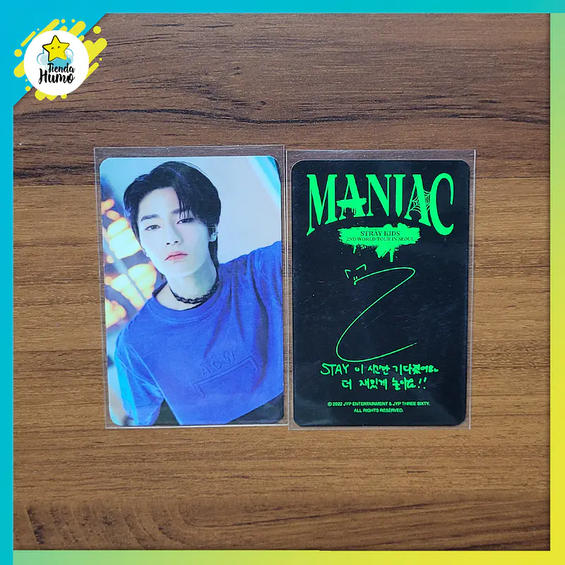 STRAY KIDS - PHOTOCARD TOUR MANIAC 2022 6