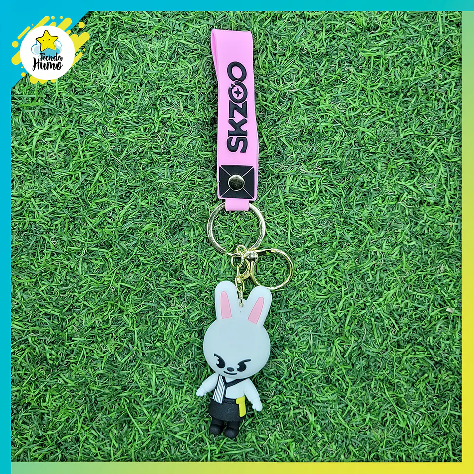 LLAVERO SILICONA SKZOO (ALERNATIVOS) 9