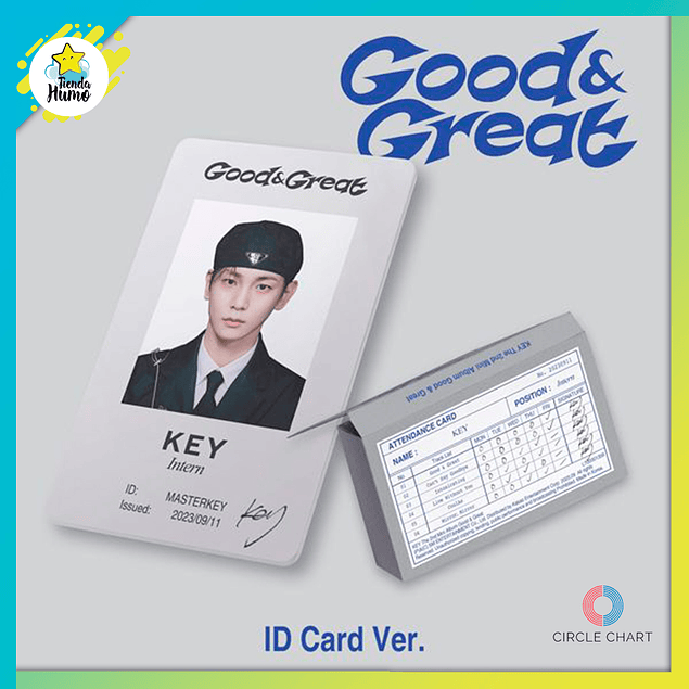 SHINEE KEY - GOOD & GREAT (ID Card Ver.)