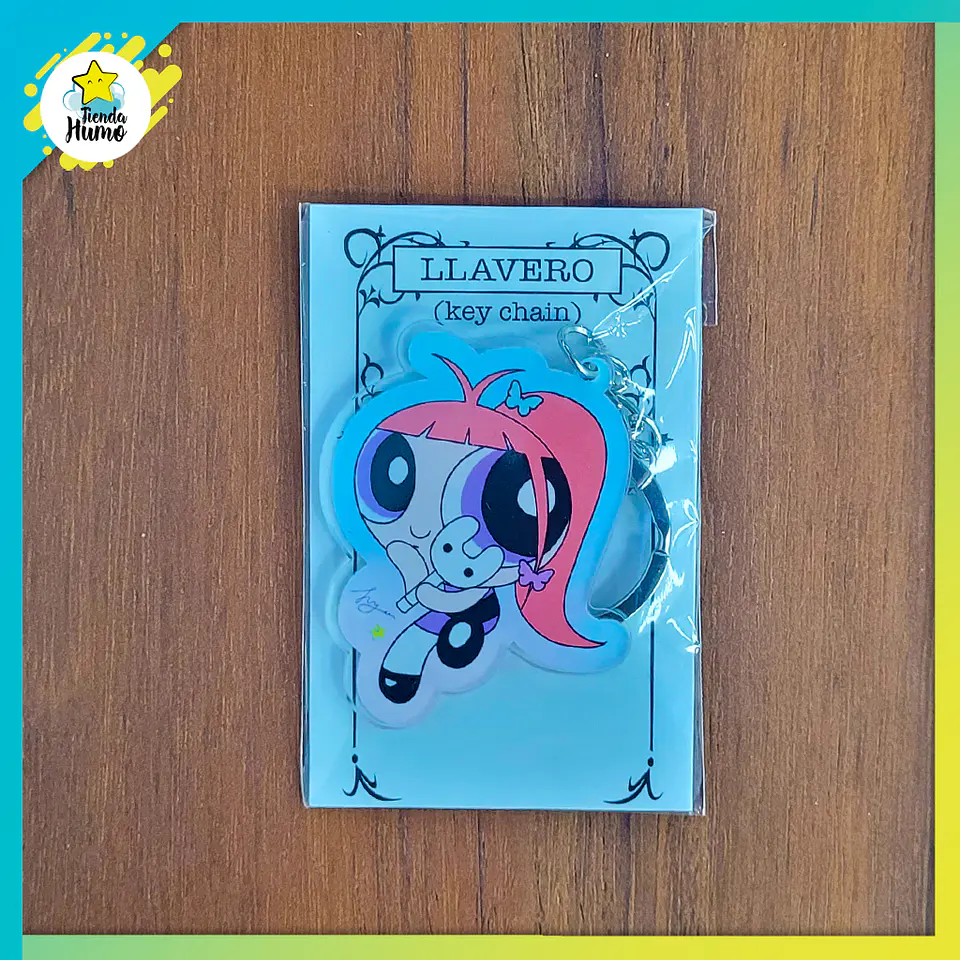 LLAVERO ACRÍLICO NEW JEANS POWER PUFF GIRLS (ALTERNATIVOS) 2