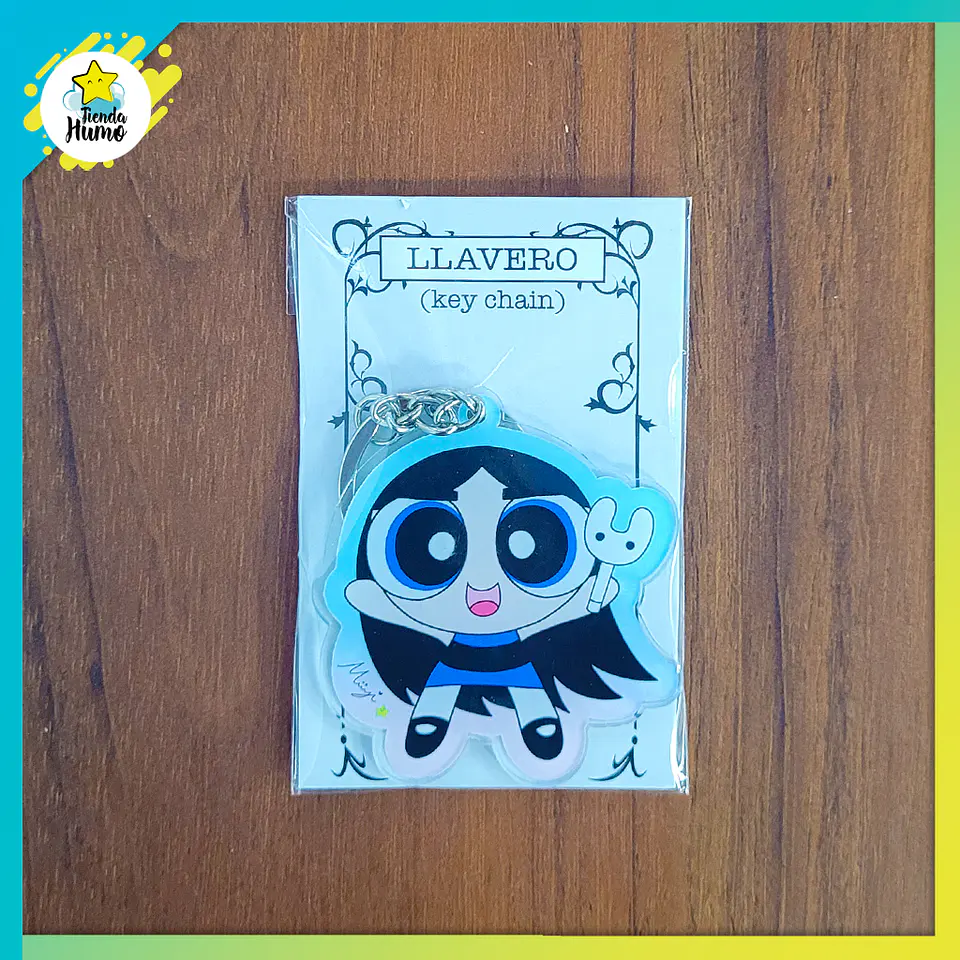 LLAVERO ACRÍLICO NEW JEANS POWER PUFF GIRLS (ALTERNATIVOS) 6