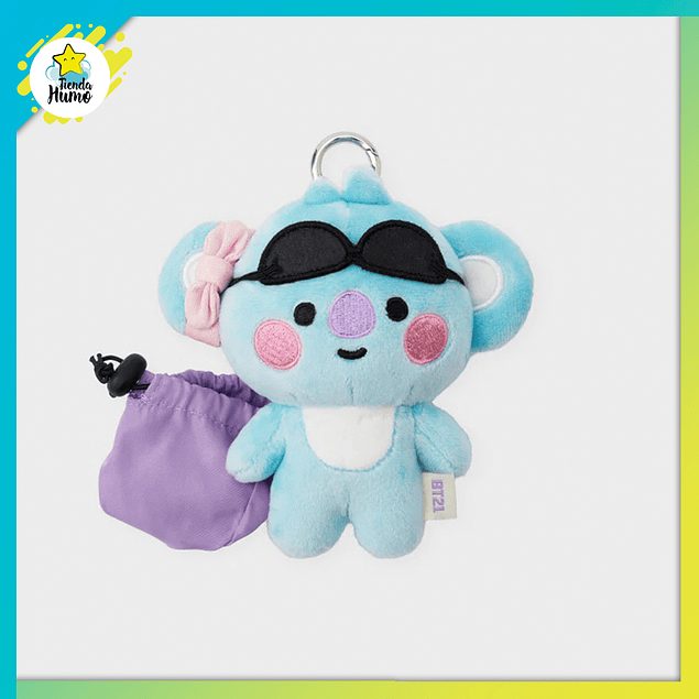 BT21 OFFICIAL - BABY TRAVEL PLUSH KEYRING