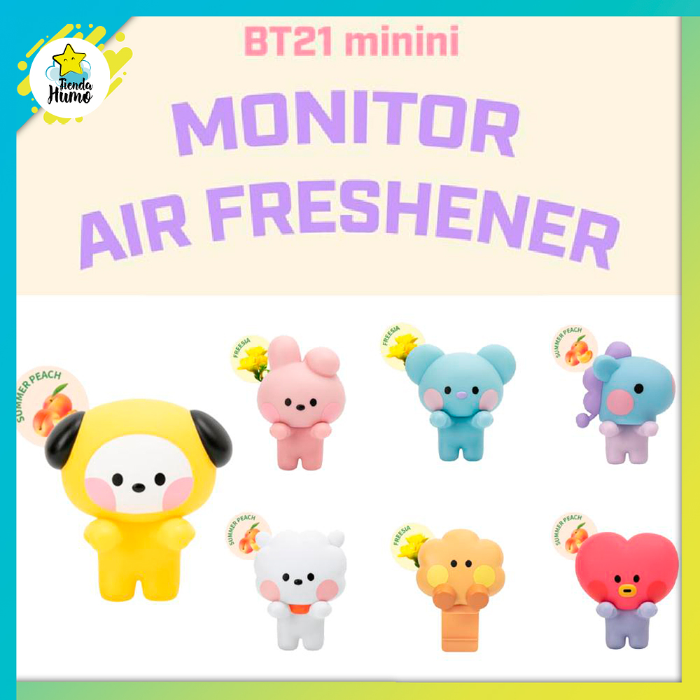 BT21 OFFICIAL - MONITOR AIR FRESHENER (MININI)