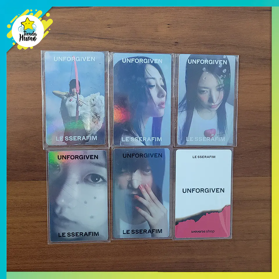 LE SSERAFIM - UNFORGIVEN WEVERSE SHOP 1