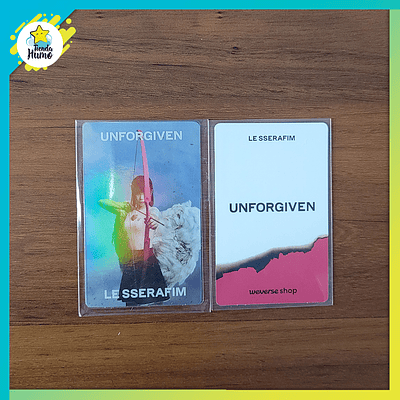 LE SSERAFIM - UNFORGIVEN WEVERSE SHOP