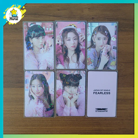 LE SSERAFIM - FEARLESS JAPAN WEVERSE POB