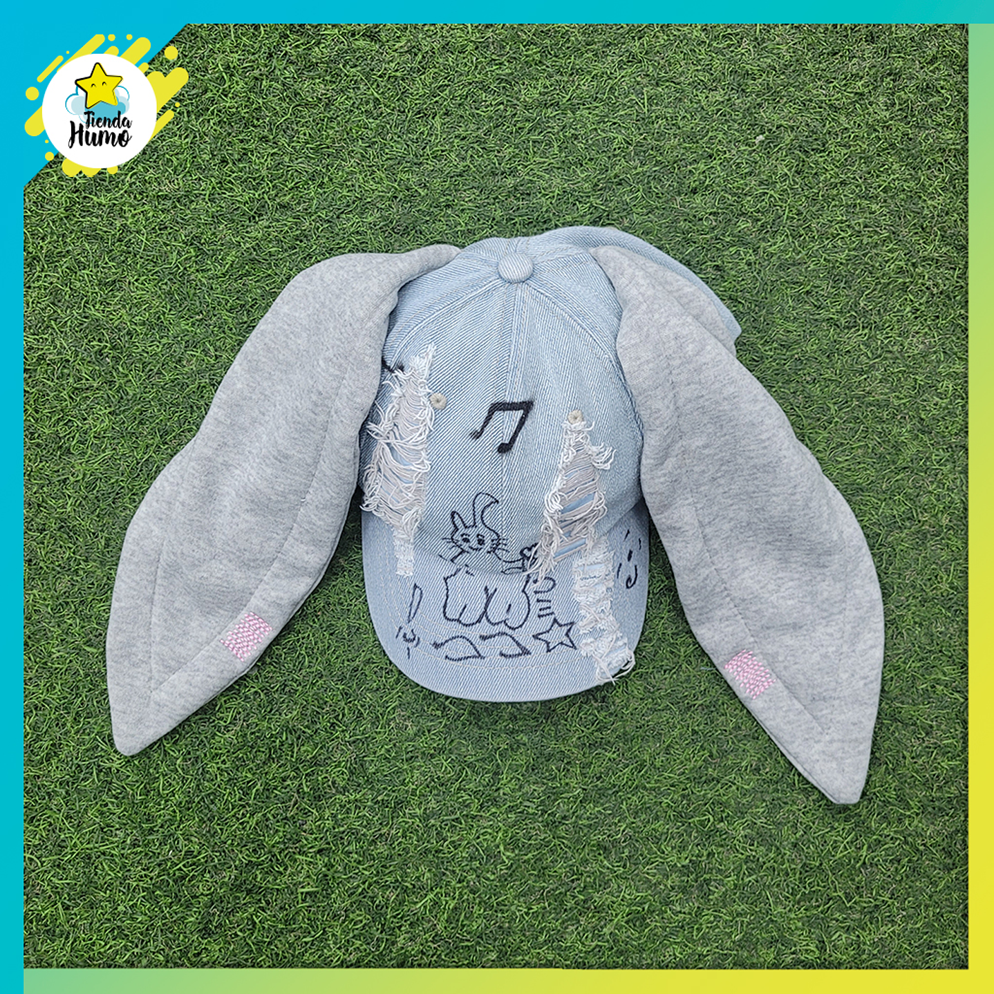 GORRO ALTERNATIVO (NEW JEANS BUNNY) 2