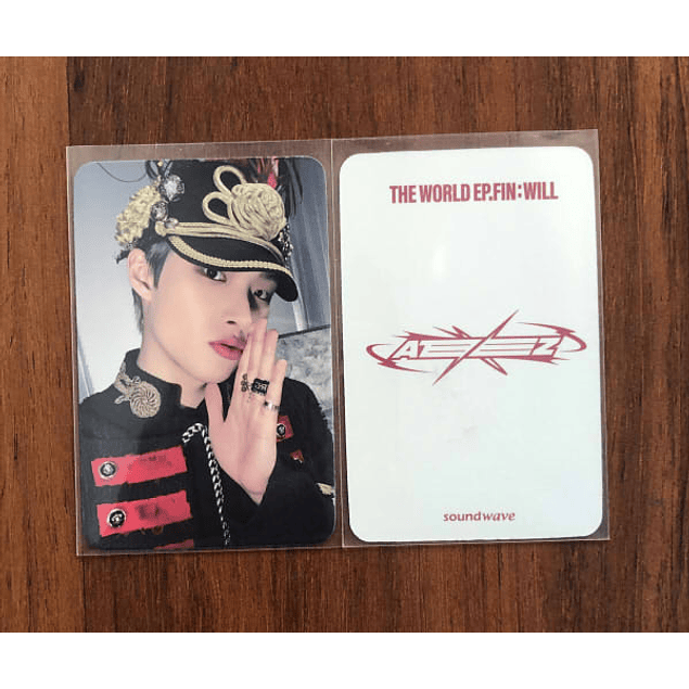 ATEEZ - THE WORLD EP.FIN: WILL SOUNDWAVE ESPECIAL GIFT EVENT. PHOTOBOOK