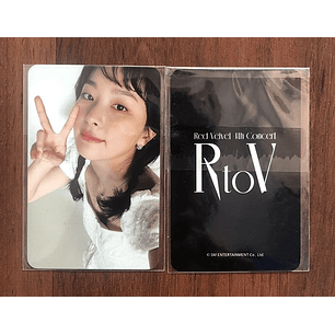 RED VELVET - R TO V LUCKYDRAW PHOTOCARD