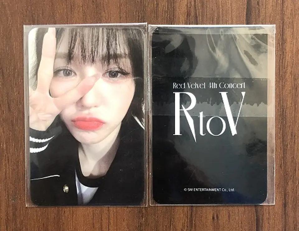 RED VELVET - R TO V LUCKYDRAW PHOTOCARD 3