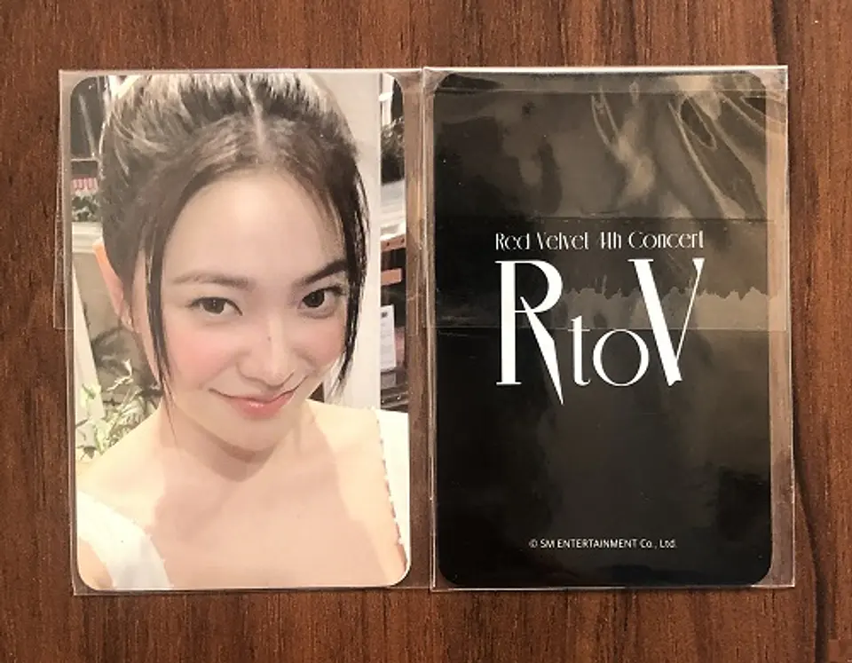 RED VELVET - R TO V LUCKYDRAW PHOTOCARD 6