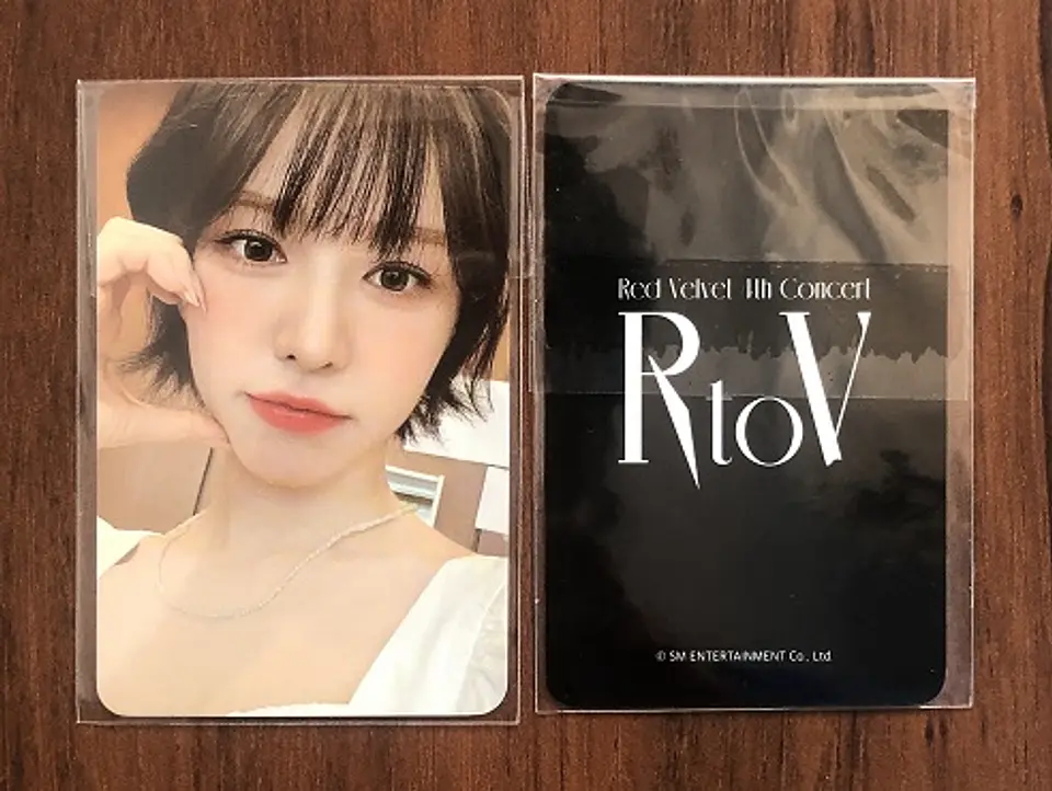 RED VELVET - R TO V LUCKYDRAW PHOTOCARD 4