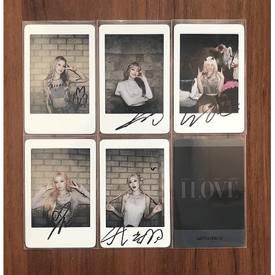 (G)I-DLE -  I LOVE SOUNDWAVE LUCKYDRAW POLAROID