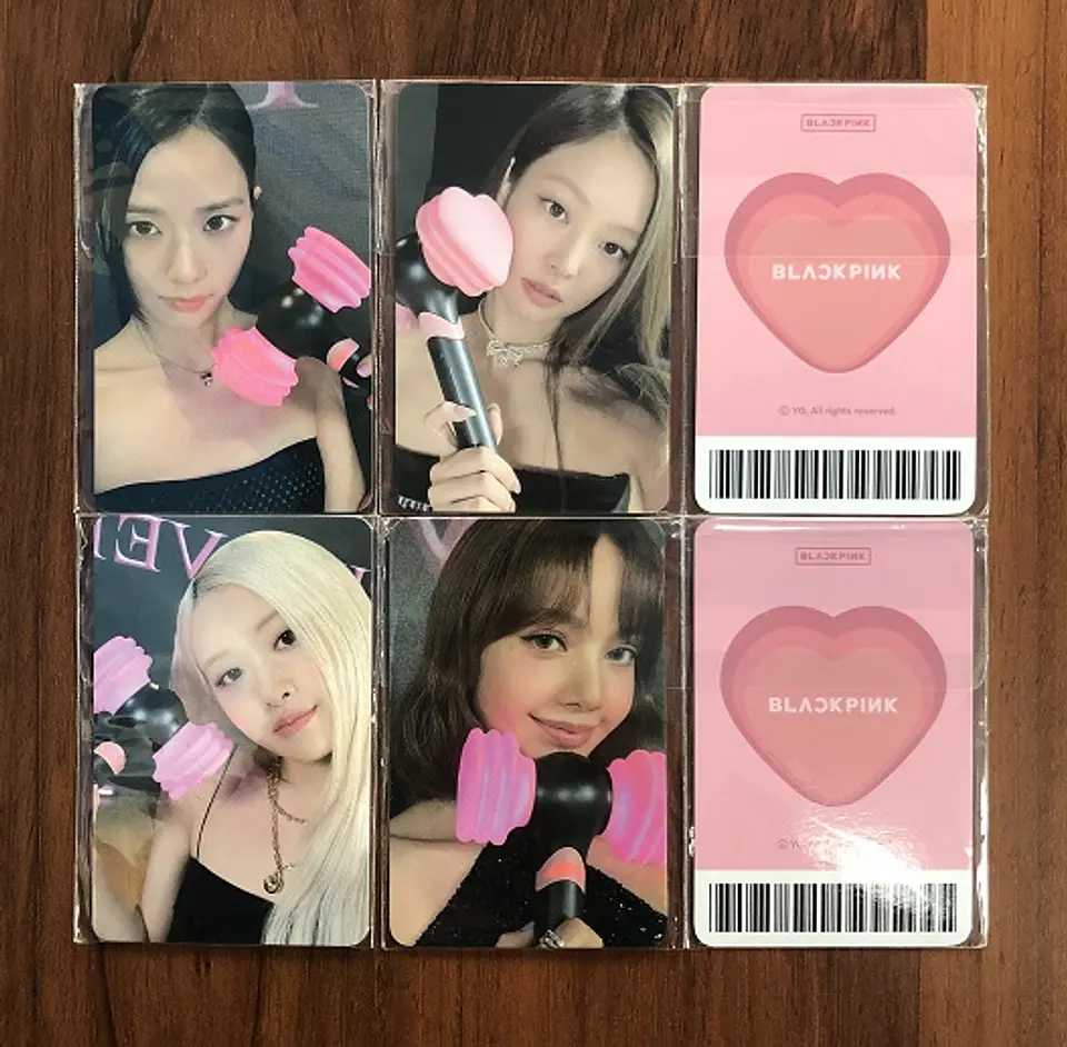 BLACKPINK LIGHSTICK VER 2 WEVERSE PHOTOCARD 1