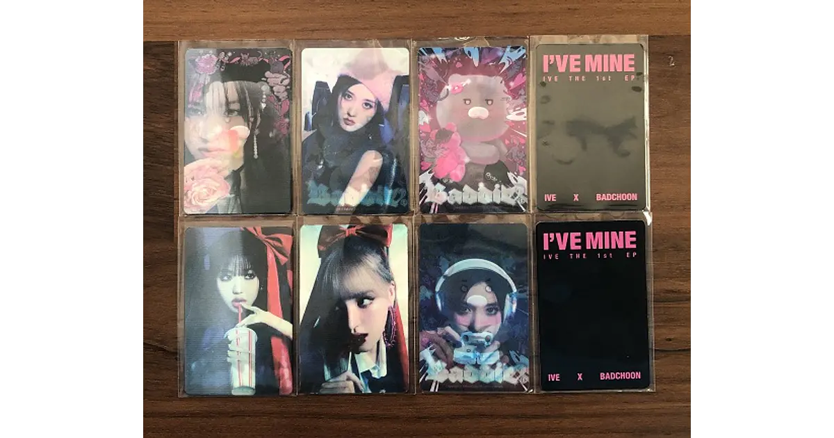 IVE - I'VE MINE SOUNDWAVE LUCKYDRAW VER 2 LENTICULAR
