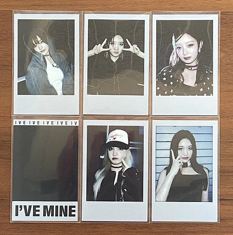 IVE - "I'VE MINE" SOUNDWAVE LUCKYDRAW 2.0 POLAROID