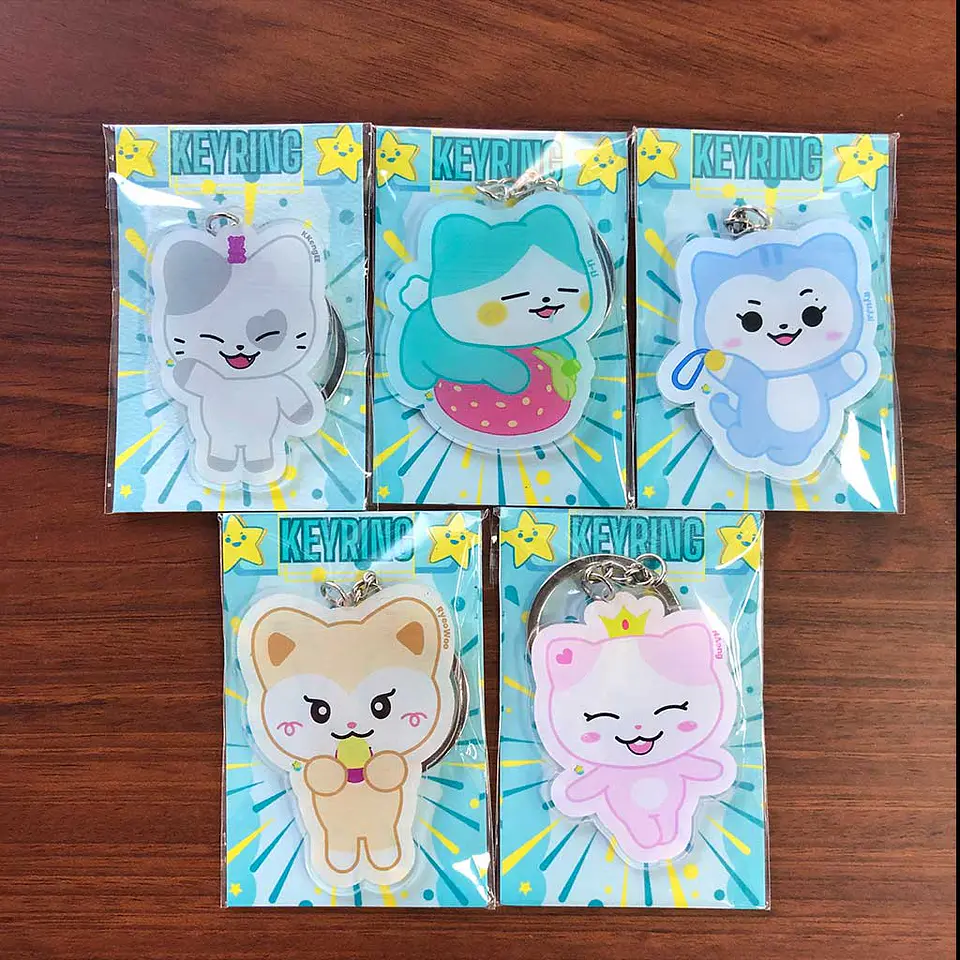 LLAVERO ACRILICO TWINZY ITZY (ALTERNATIVOS) 1