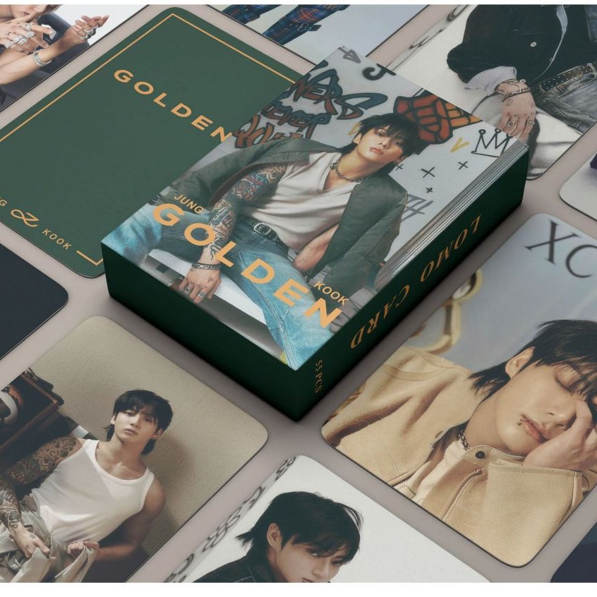 LOMOCARD JUNGKOOK - GOLDEN