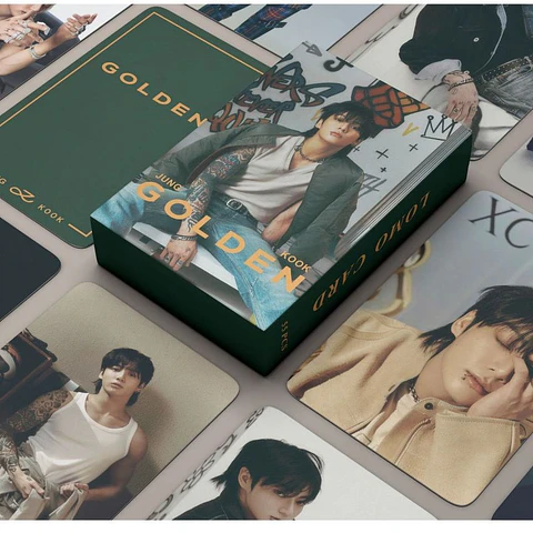 LOMOCARD JUNGKOOK - GOLDEN