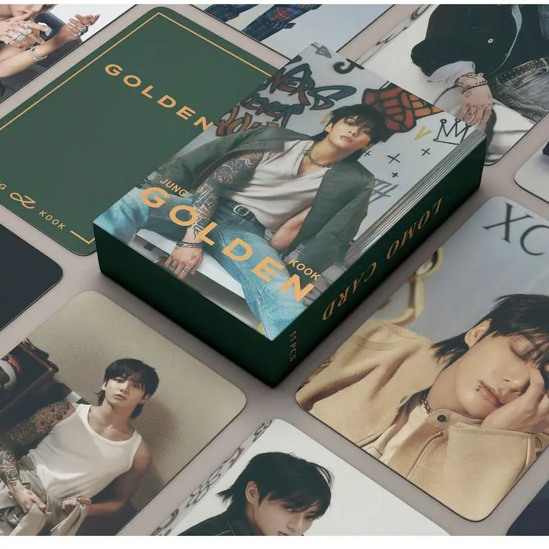 LOMOCARD JUNGKOOK - GOLDEN