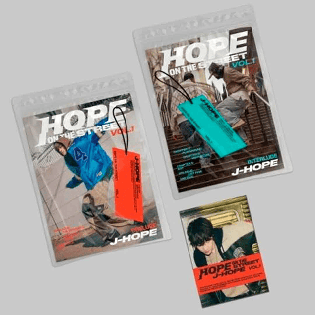 BTS J-HOPE - HOPE ON THE STREET SET COMPLETO + BENEFICIO WEVERSE