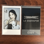 LE SSERAFIM - EASY SOUNDWAVE LUCKYDRAW POLAROID