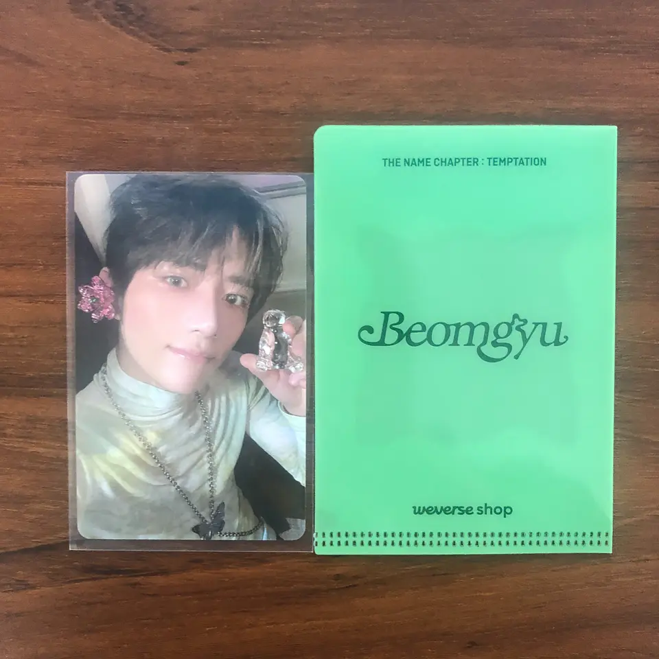 TXT THE NAME CHAPTER TEMPTATION LULLABY WEVERSE SHOP POB 2