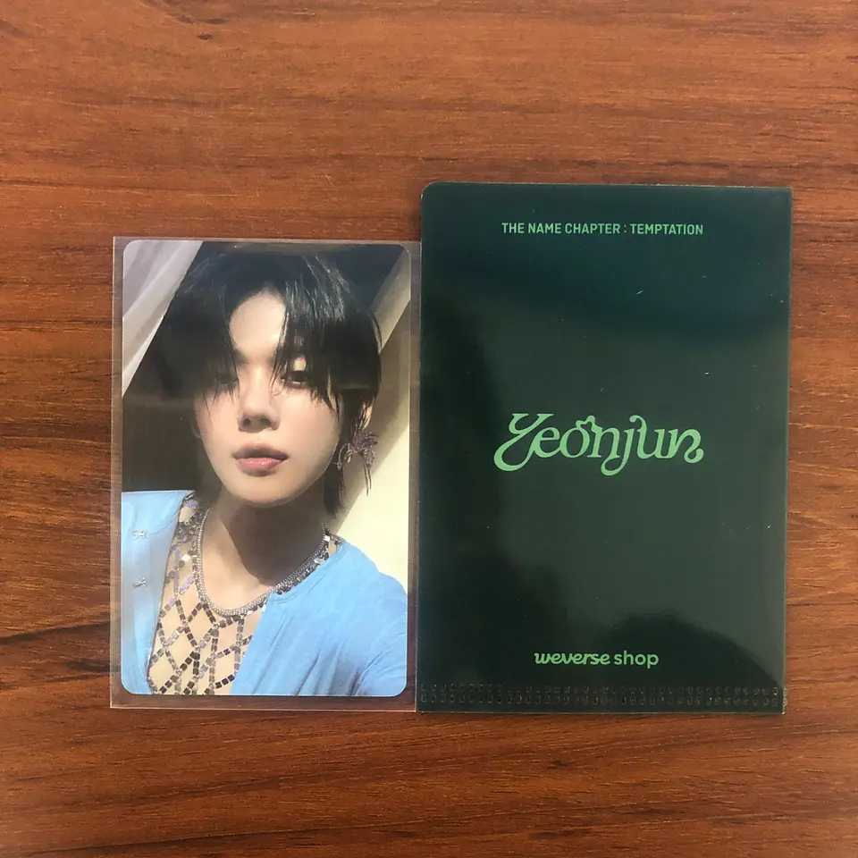 TXT THE NAME CHAPTER TEMPTATION LULLABY WEVERSE SHOP POB 5