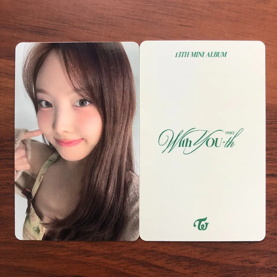 TWICE - WITH YOU-TH JYP SHOP NEMO POB 9