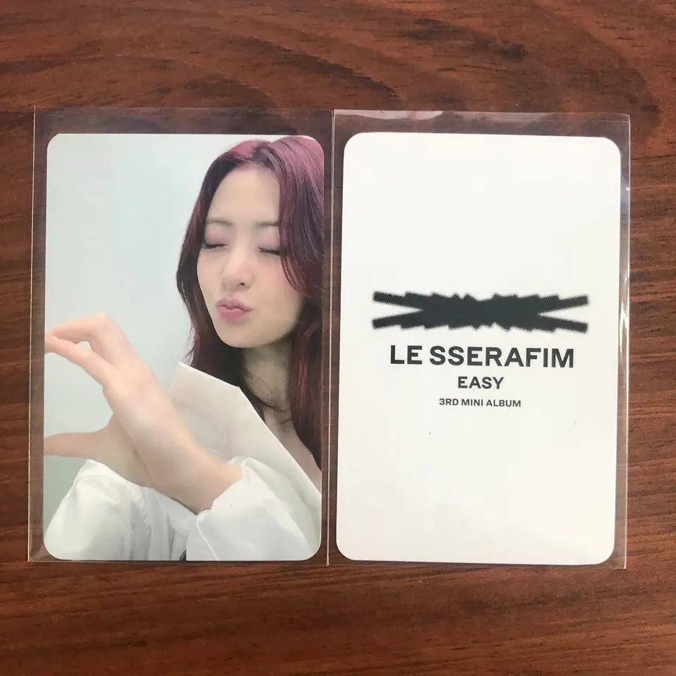 LE SSERAFIM - EASY SOUNDWAVE LUCKYDRAW 2 4