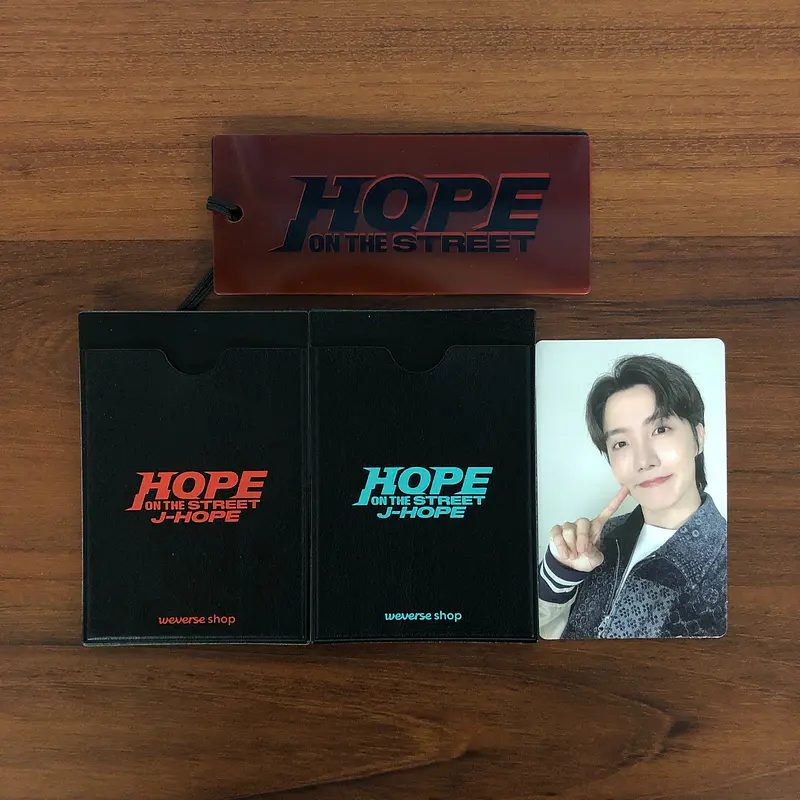 BTS J-HOPE - HOPE ON THE STREET WEVERSE SHOP POB 2