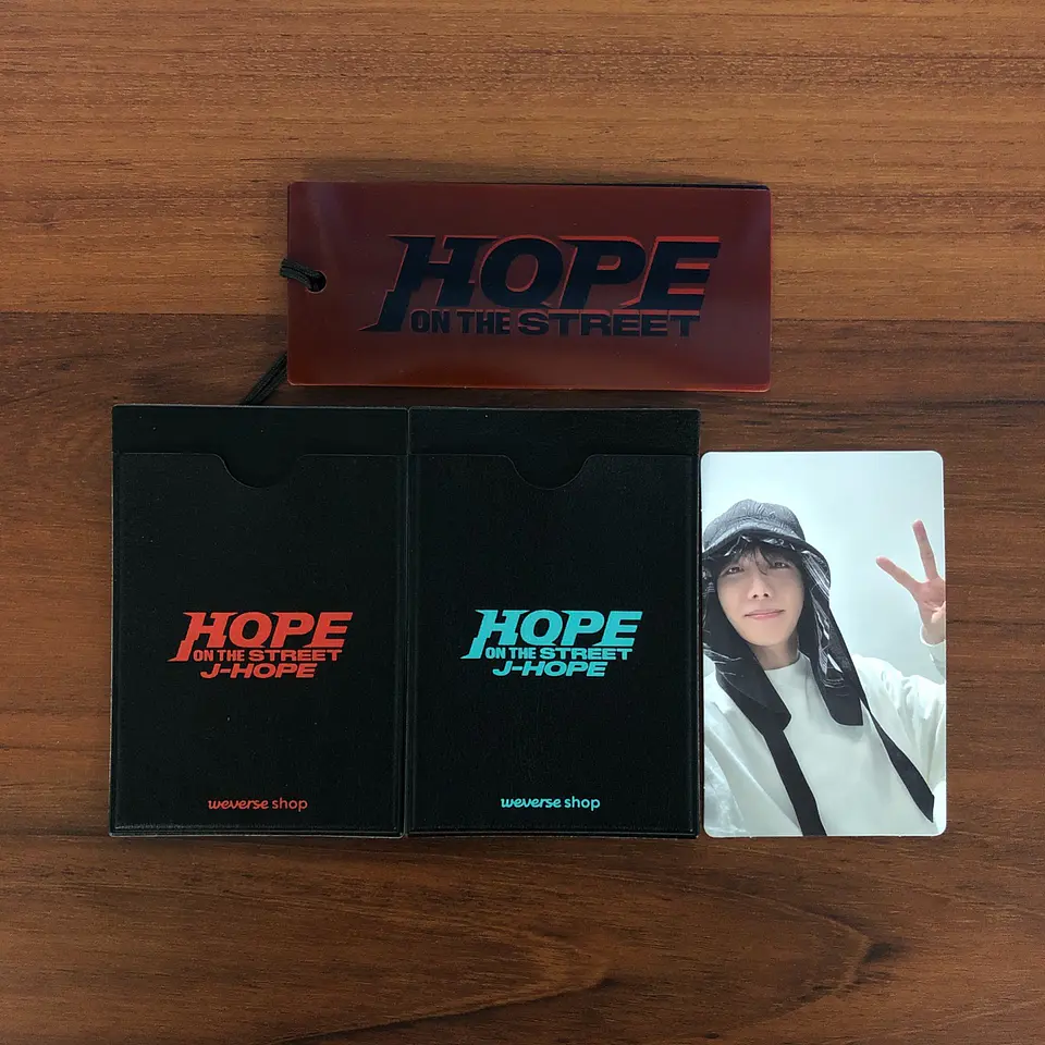BTS J-HOPE - HOPE ON THE STREET WEVERSE SHOP POB 3