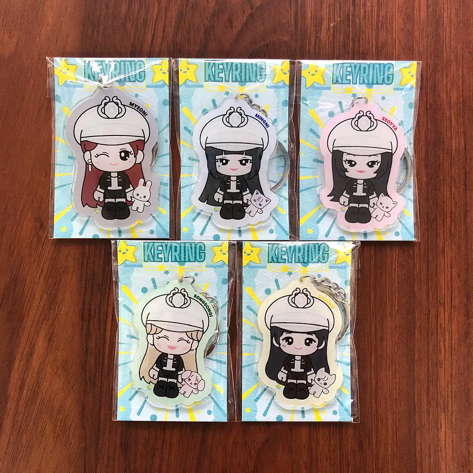 LLAVERO ACRÍLICO (G)I-DLE (ALTERNATIVOS) 1