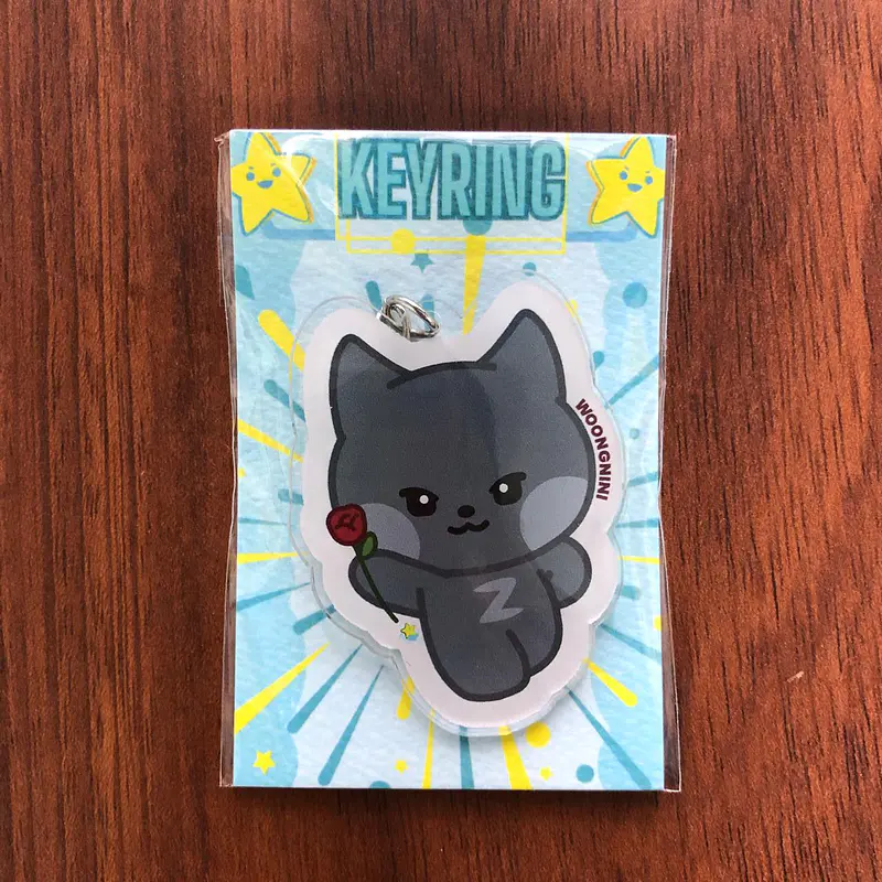 LLAVERO ACRÍLICO ZEROBASEONE (ALTERNATIVOS) 5