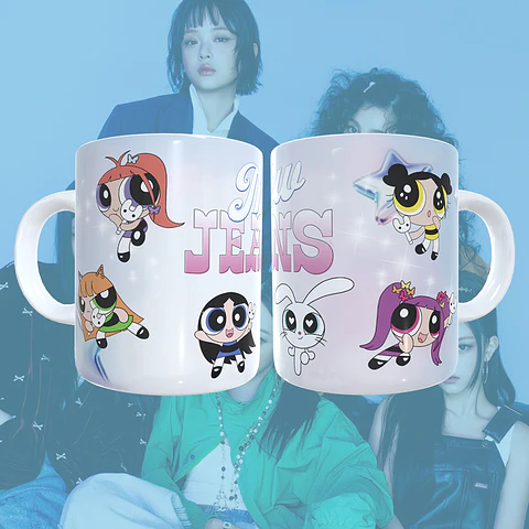 TAZÓN NEW JEANS - THE POWERPUFF GIRLS