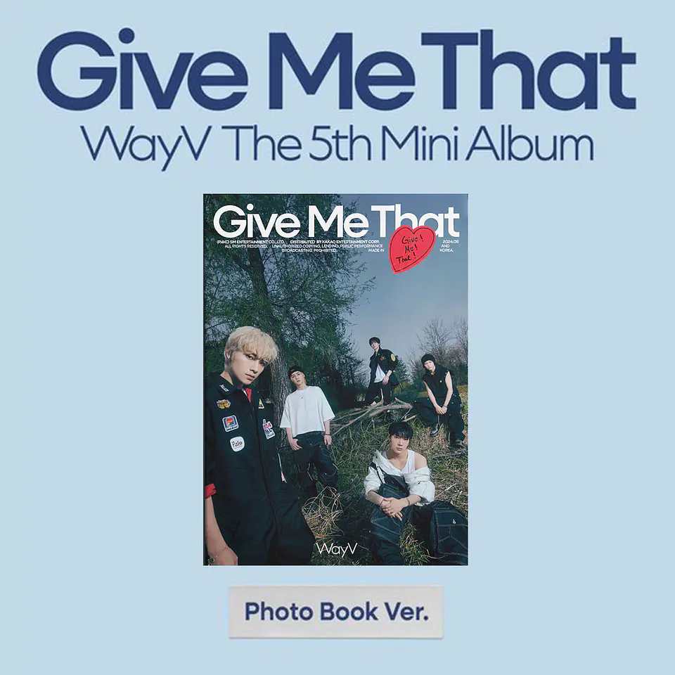 WAYV - GIVE ME THAT (PHOTOBOOK Ver.) 2