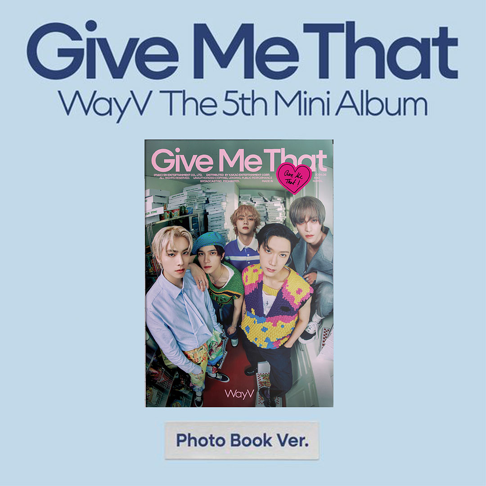 WAYV - GIVE ME THAT (PHOTOBOOK Ver.)