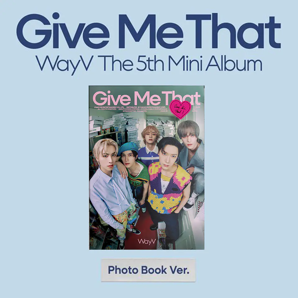 WAYV - GIVE ME THAT (PHOTOBOOK Ver.) 3