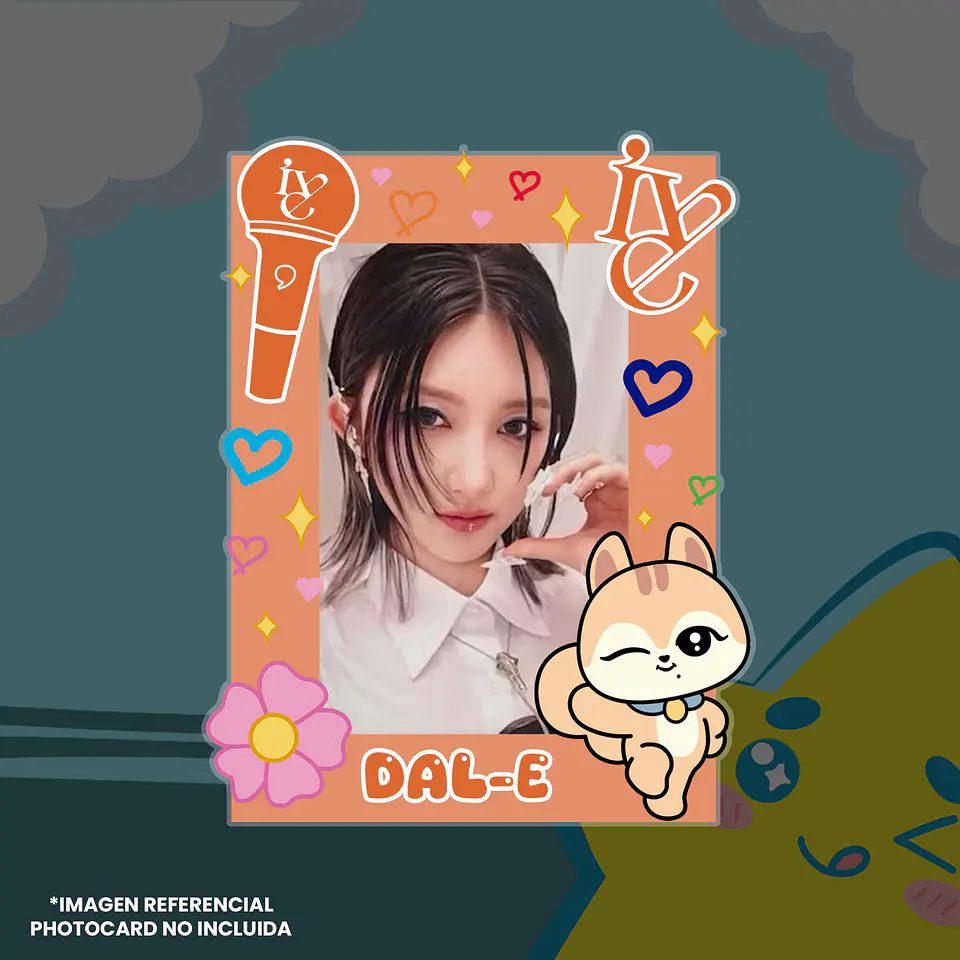 IVE - STAND PHOTOCARD FRAME ACRÍLICO (ALTERNATIVO) 2