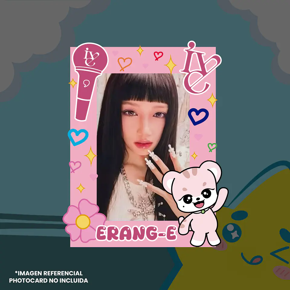 IVE - STAND PHOTOCARD FRAME ACRÍLICO (ALTERNATIVO) 7